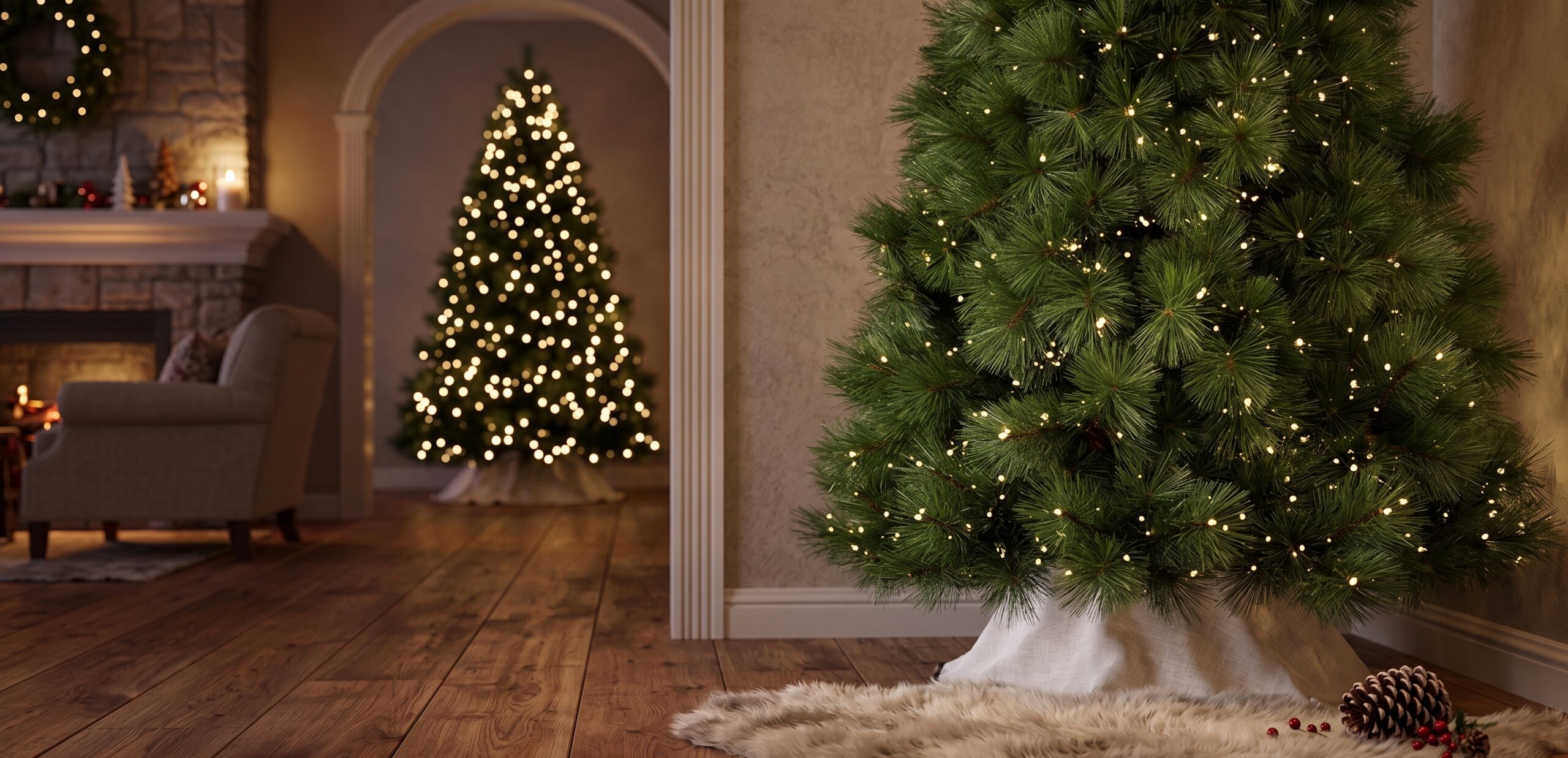 Pre-lit trees